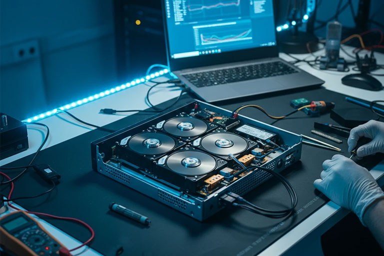 ریکاوری هارد دوربین مدار بسته | راهنمای بازیابی اطلاعات از دست رفته